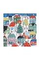 Galison puzzle Christmas In the Village 500 elementów 60219. multicolor AA00