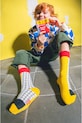 Dievča Detské ponožky Eat My Socks French Fries Kids EMSKIDFRI viacfarebná