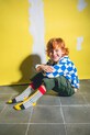 Eat My Socks sosete copii French Fries Kids EMSKIDFRI multicolor