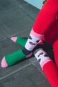 Dziewczynka Eat My Socks skarpetki dziecięce Lazy Panda Kids EMSKIDPAN multicolor