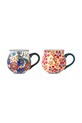 Σετ φλιτζάνια Bloomingville Florist 350 ml 2-pack κόκκινο 82061275