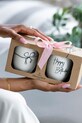 Кухня и бар Комплект чаши Villeroy & Boch Statement Happy Birthday 290 ml (2 броя) 10.1621.8406 бял