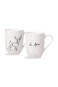 Villeroy & Boch set căni Statement XMAS 340 ml 2-pack alb 10.1621.8405