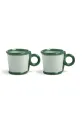 &k amsterdam zestaw kubków 100 ml 2-pack zielony 2844.04