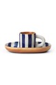 ferm LIVING csésze tányérral Milu Snack Set többszínű 1104264860