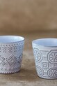 Sada šálok na espresso Costa Nova Grespresso Eco Gres Gift 70 ml 8-pak 1EXCS03E.WCL.SET8 viacfarebná