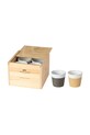 Набор чашек для эспрессо Costa Nova Grespresso Nature 8 шт мультиколор LSCS15.MLT.SET8