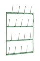 Madam Stoltz organizer na kubki 40 x 7 x 62 cm turkusowy 35877GRN