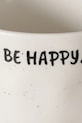 Чашка Boltze Be Happy 420 ml білий 2057202
