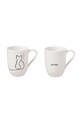 Villeroy & Boch set cani Statement Cat 280 ml 2-pack alb 10.1621.8409
