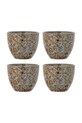 Bloomingville zestaw kubków Paula 195 ml 4-pack multicolor 82061176