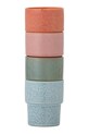 Bloomingville zestaw kubków Ewan 150 ml 4-pack 82072580 multicolor AA00