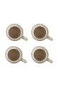 Sada pohárov Bloomingville Luna 9 x 10 cm 4-pak 82062967 béžová AA00