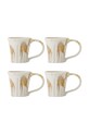Bloomingville zestaw kubków Joseph 260ml 4-pack multicolor 82072432