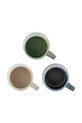 Bloomingville zestaw kubków Cloe 460 ml 3-pack 82072530 multicolor AA00