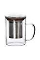 Affek Design kubek z zaparzaczem Peter 400 ml transparentny HTID2812.SR