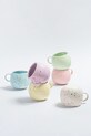 Kuchnia i bar Egg Back Home zestaw kubków 90 ml 6-pack 1211.6H7D.MT.MixT multicolor