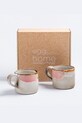 Komplet skodelic Egg Back Home 360 ml 2-pack pisana 1927.2MMI360.CM.Fm