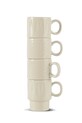 Sagaform zestaw kubków Coffee & More 100 ml 4-pack beżowy 5018572
