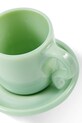 Kuchnia i bar Pols Potten zestaw filiżanek ze spodkami dla 2 os. Gobi 140.230.193 zielony