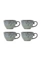 Набор кружек Bloomingville Katrina 365 ml 4 шт голубой 82072690