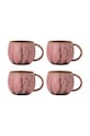 Sada pohárov Bloomingville Rayen 390 ml 4-pak ružová 82072391