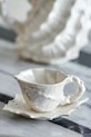 Чашечка с блюдцем Bloomingville Shellie 150 ml белый 82072685