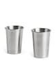 HAY set di tazze in acciaio inossidabile 11 x 8,6 x 8,6 cm grigio AE962.A668.AS24