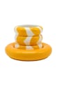 Qué Rico hrnček s podstavcom z dolomitu 13,3 x 13,3 x 7 cm žltá 148.01482