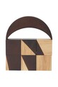 ferm LIVING klocki dla dzieci brązowy 1104271084