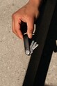 Orbitkey etui na klucze Hybrid Leather 8,5 cm czarny KHL3.BLK.111