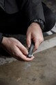Orbitkey etui na klucze Leather Black 8,5 cm LTHO.2.BKBKBK czarny