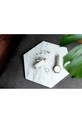 Orbitkey etui na klucze Leather Stone 8,5 cm biały LTHO.2.STGYRG