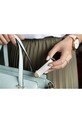 Orbitkey etui na klucze Leather Stone 8,5 cm LTHO.2.STGYRG