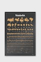 Скретч-постер Luckies of London Wanderlist 42 x 59,4 cm барвистий LK.LUKSCRWL