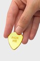 Luckies of London talizman kieszonkowy Pick Me 2,9 x 3,3 cm LK.LUKPM żółty AA00