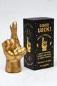 Luckies of London figurka dekoracyjna Good Luck 3 x 4,8 x 8,9 cm żółty LK.LUKGOLU