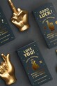 Luckies of London figurka dekoracyjna Good Luck 3 x 4,8 x 8,9 cm żółty LK.LUKGOLU