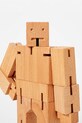 Areaware figurka dekoracyjna Cubebot M 34 x 24 cm DWC1N beżowy AA00
