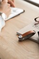 Чохол для ключів Orbitkey Leather 8,5 cm помаранчевий LTHO.2.CGTN
