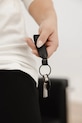 Кожаный брелок Orbitkey PLK1.BLK.101
