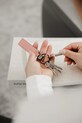Orbitkey brelok do kluczy PLK1.CCY.101 różowy