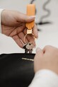 Orbitkey brelok do kluczy PLK1.OGE.101 pomarańczowy
