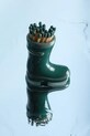 Paddywax zapałki w stojaku ceramicznym Wellington Boot 11,5 cm ACC31EU zielony AA00