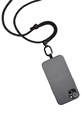 Lifestyle Orbitkey pasek do telefonu z materiału tekstylnego EPS1.BLK.111 czarny