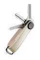 Orbitkey portachiavi in pelle Leather 8,6 x 2,2 cm beige KLT2.SAD.101
