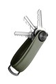 Orbitkey organizer na klucze ze skóry naturalnej zielony KPR1.OLV.113