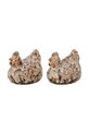 Bloomingville solniță de sare și piper Chicky maro 82060915