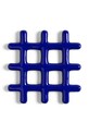 &k amsterdam podstawka pod gorące naczynia grid blue granatowy 1475.03