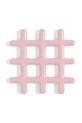 Підставка під гарячий посуд &k amsterdam grid pink рожевий 1475.02